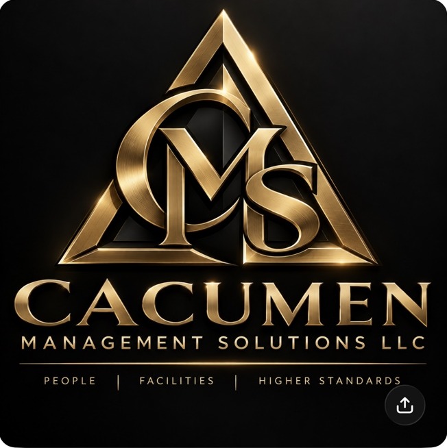 Cacumen Management Solutions LLC gold CMS triangle logo